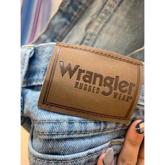 Wrangler Men's Rugged Wear Relaxed Fit Jeans Denim Blue Size 40/30 - Picture 4 of 5